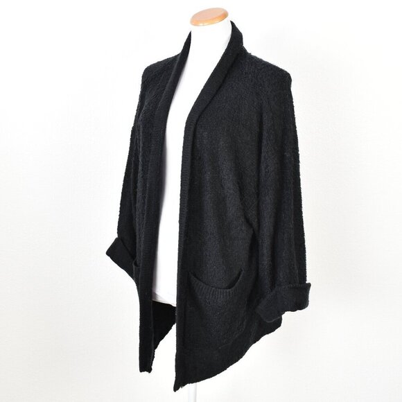 Wildfox White Label Oversize Cardigan Sweater Black - XS - Picture 4 of 9
